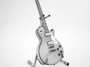 gibson les paul Model 3D