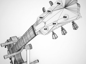 gibson les paul Model 3D