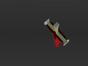 red sword 3D Model