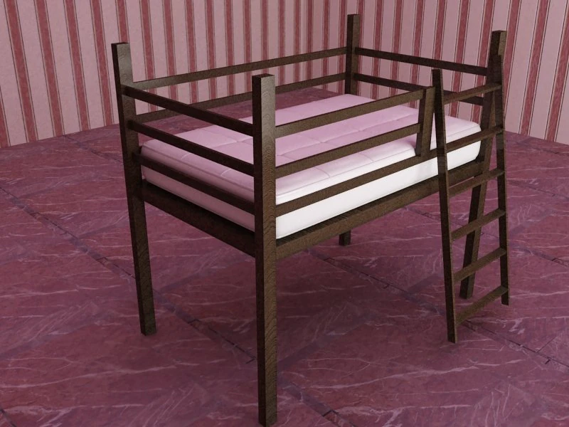 baby cart for sleeping safely plus sofa is free 3D Model .c4d .max .obj .3ds .fbx .stl .blend 