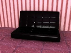 baby cart for sleeping safely plus sofa is free 3D Model
