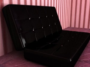 baby cart for sleeping safely plus sofa is free 3D Модель