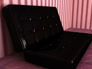 baby cart for sleeping safely plus sofa is free 3D Model