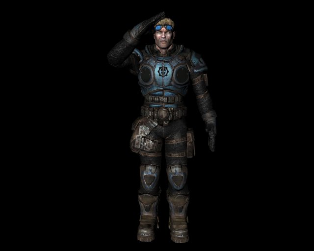 geras or war baird c4drar 3D Model .c4d .max .obj .3ds .fbx .stl .blend 