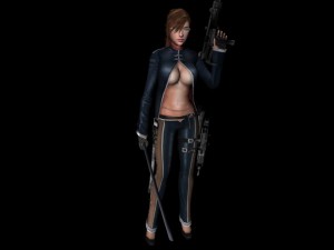 onechanbara reiko c4d 3D Model