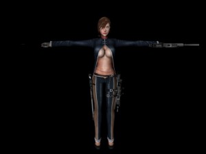 onechanbara reiko c4d 3D 模型