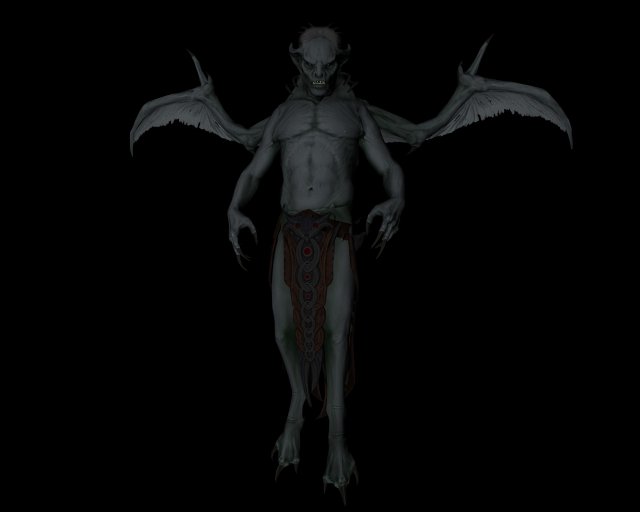 skyrim vampire c4d 3D Model .c4d .max .obj .3ds .fbx .stl .blend 