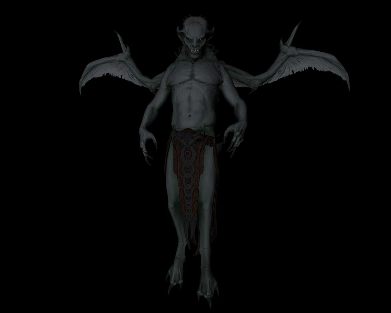 skyrim vampire c4d 3D Model .c4d .max .obj .3ds .fbx .stl .blend 