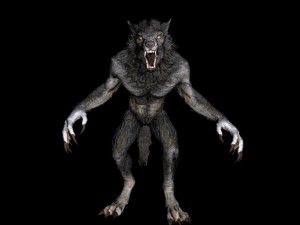 skyrim werewolf c4d 3D Model