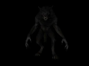 skyrim werewolf c4d 3D Model