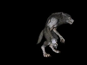 skyrim werewolf c4d 3D Model