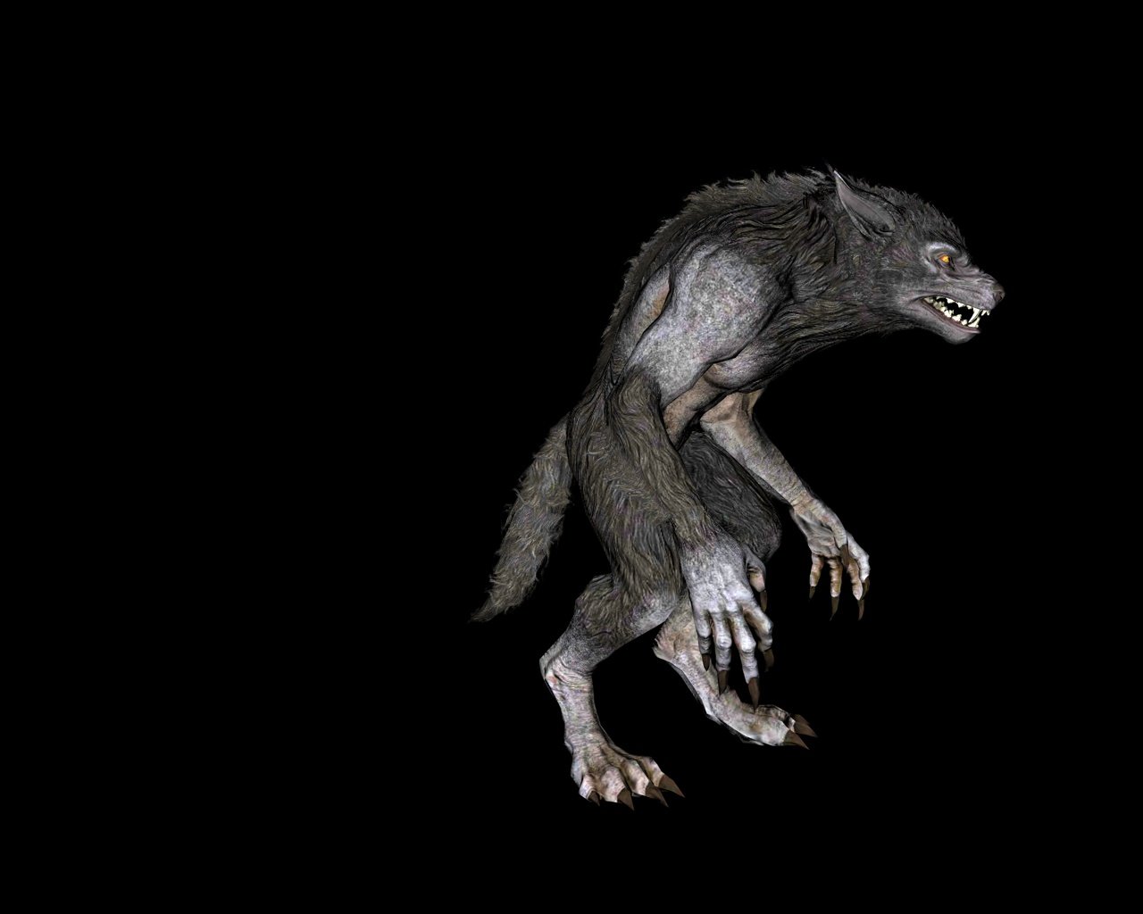Werewolf Skyrim model