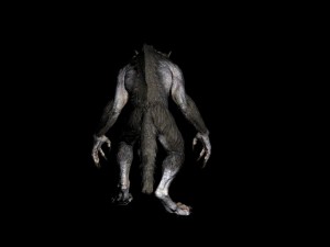 skyrim werewolf c4d 3D Model