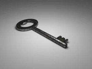 kunci usang Model 3D