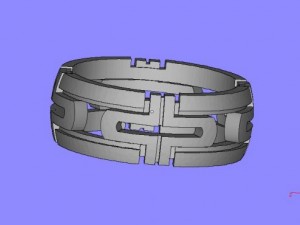 ring 001 Model 3D