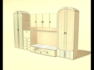 cabinet 02 3D मॉडल