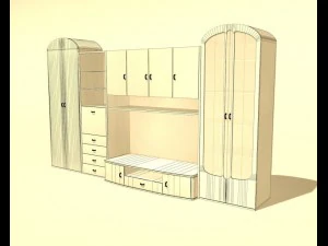 cabinet 02 3D Model