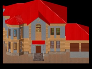 bosfor cottage Modello 3D