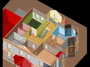 bosfor cottage Modello 3D