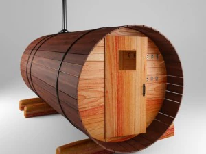 sauna Modello 3D
