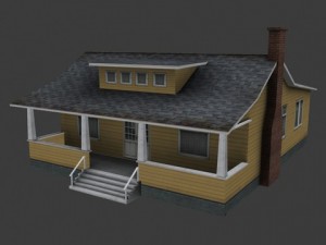 Houses 3D 模型