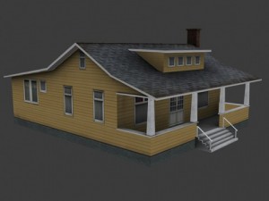 Houses 3D 模型