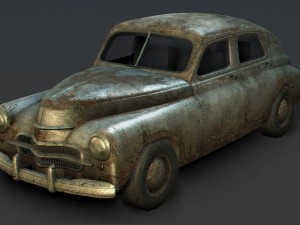 old car 3D Модель
