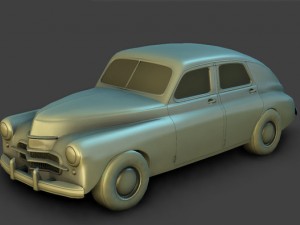 old car 3D Модель
