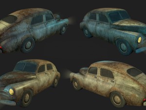 old car 3D Модель