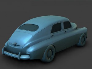 old car 3D Модель
