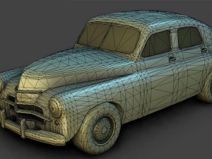 old car 3D Модель