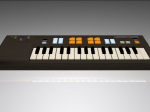 retro keyboard 3D Model