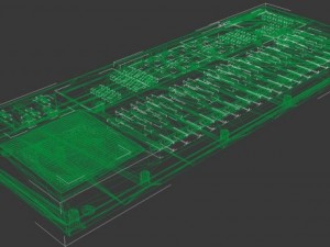 retro keyboard 3D Model