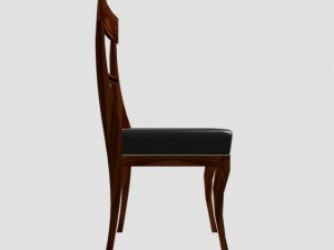 dinner chair 3D मॉडल