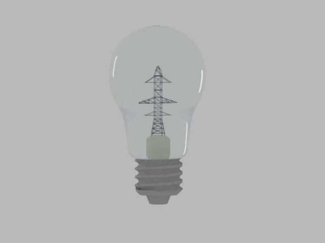 special incandescent light bulb 3D मॉडल .c4d .max .obj .3ds .fbx .stl .blend 