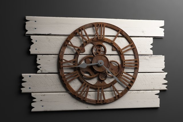 clock 3Dモデル .c4d .max .obj .3ds .fbx .stl .blend 