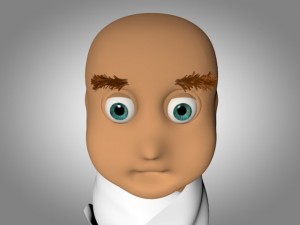 karate baby 3D मॉडल