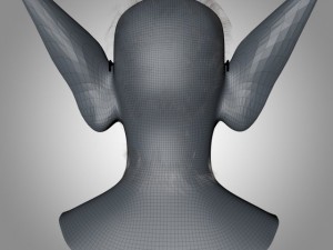 old man head Modèle 3D