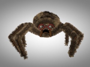 brown spider 3D Model