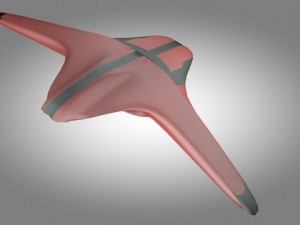 spaceship Modèle 3D