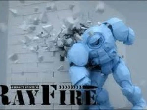 rayfire plugins fragmention wall on car 3D Model