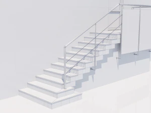 porch stair 3D Model