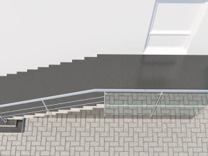 porch stair 3D Model