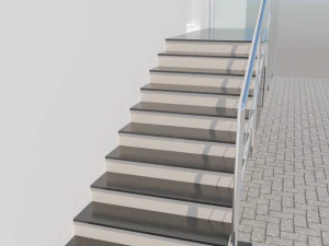 porch stair 3D Model