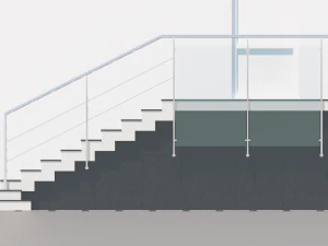 porch stair 3D Model