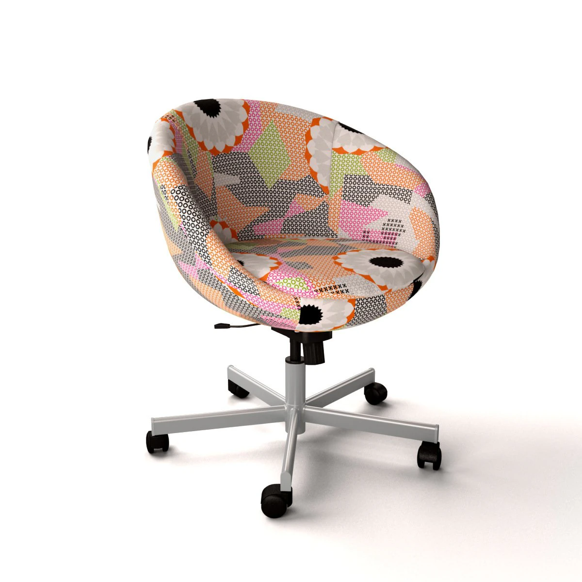 ikea skruvsta swivel chair ankarsvik 3D Model in Chair 92648