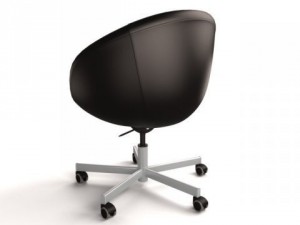 ikea skruvsta swivel chair 5 colors 3D 模型