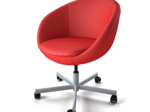 ikea skruvsta swivel chair 5 colors 3D 模型