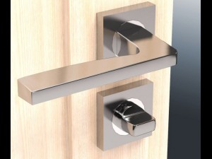 chrome doorknob 3D Model