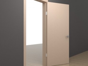 the simple door Modelo 3D